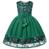 Lace Embroidery Kids Dresses