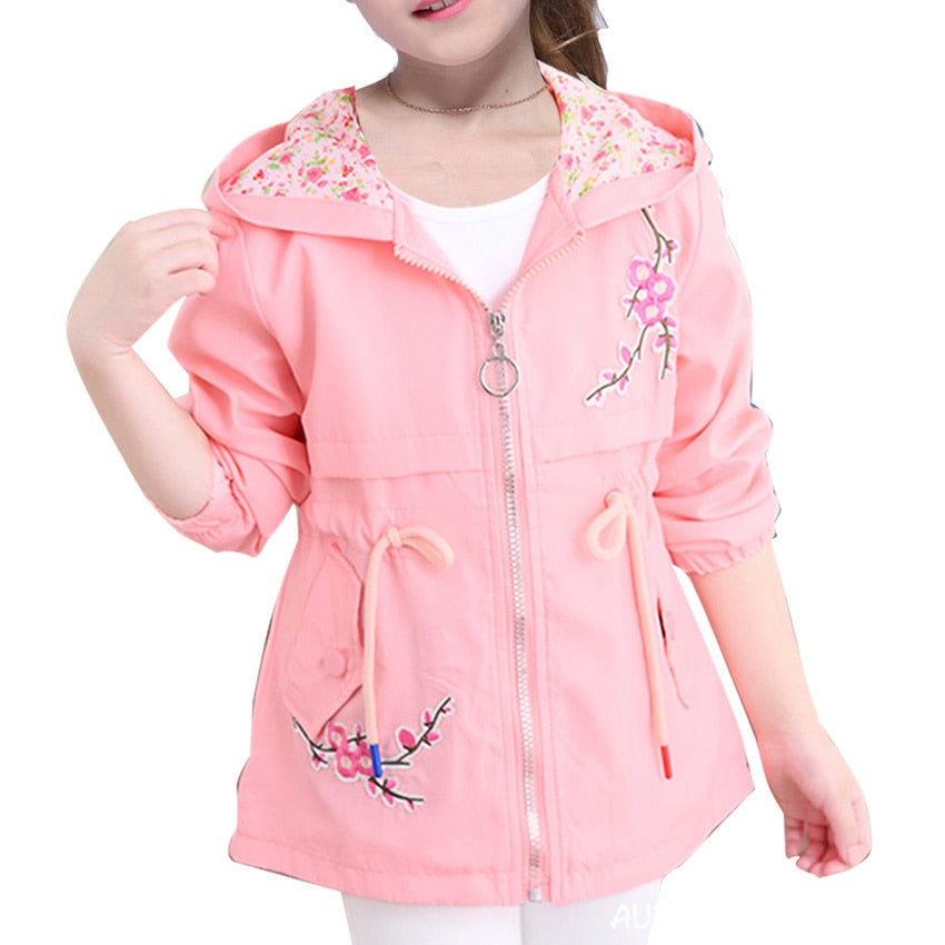 Girls Windbreaker Coat New