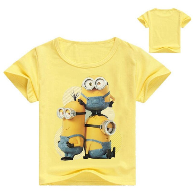 Summer Baby Boys Girls O-Neck Cotton