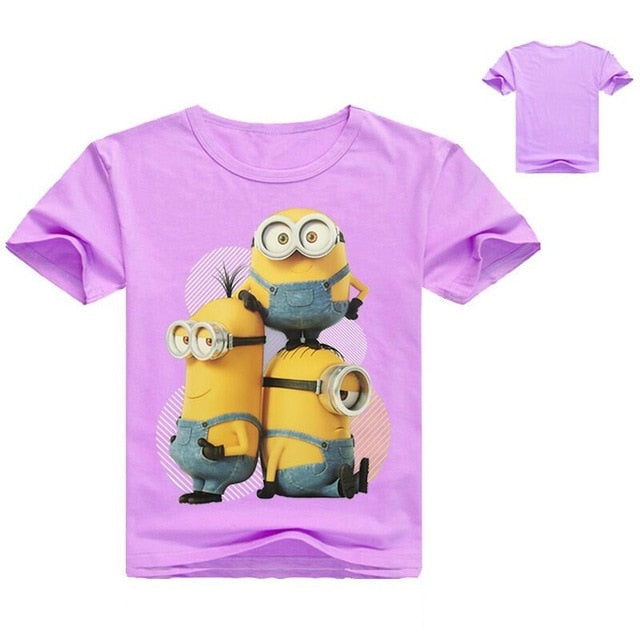 Summer Baby Boys Girls O-Neck Cotton