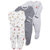 Baby Rompers 3pcs Flower Sleepsuit