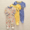 Baby Rompers 3pcs Flower Sleepsuit