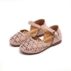 2019 new girls small leather sandals
