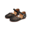 2019 new girls small leather sandals