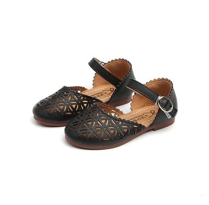2019 new girls small leather sandals