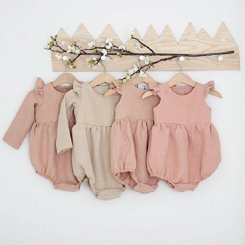 Autumn Baby Girl Clothes Cotton