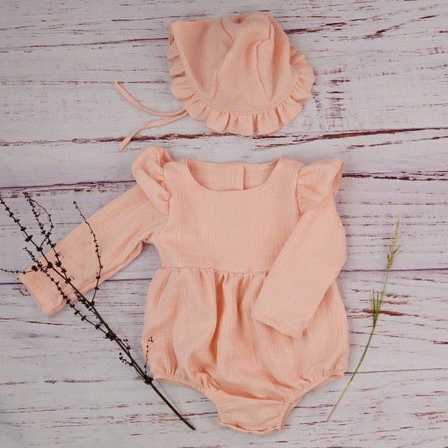 Autumn Baby Girl Clothes Cotton