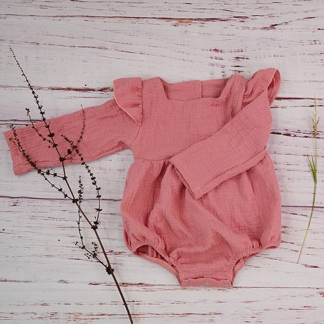 Autumn Baby Girl Clothes Cotton