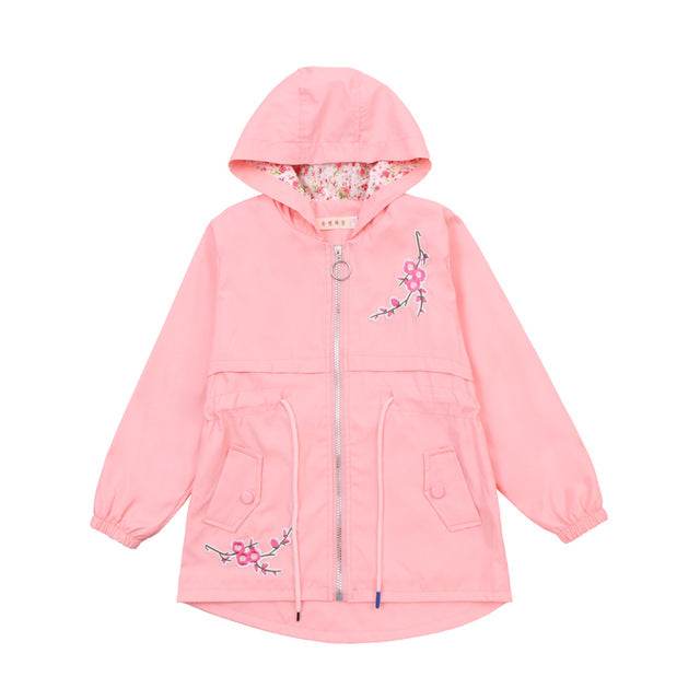 Girls Windbreaker Coat New