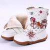 Autumn Winter Baby Girls Leather Boots