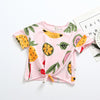 Baby girl t-shirt casual fruit