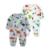 YiErYing  High Quality Soft Newborn Clothing Baby Rompers Cartoon printing 100% Cotton Long Sleeve Infant Pajamas Kids Clothing