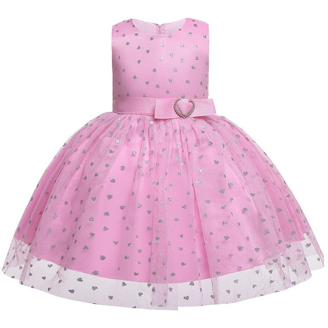 Kids Birthday Princess Party Dress