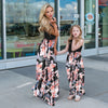 Mom And Daughter Sleeveless Dress