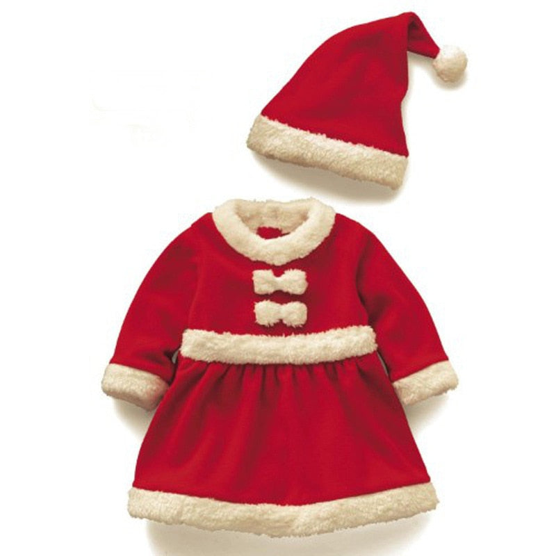 Christmas Baby Santa Claus Costume Baby