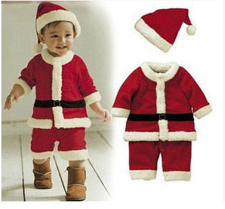 Christmas Baby Santa Claus Costume Baby