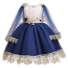 Girls Princess Flowers Ball Gown