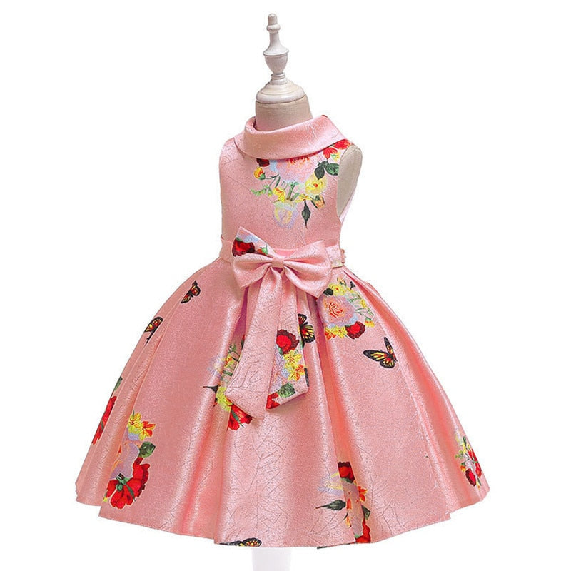 Lace Embroidery Kids Dresses
