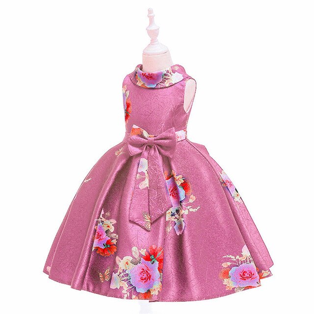 Lace Embroidery Kids Dresses
