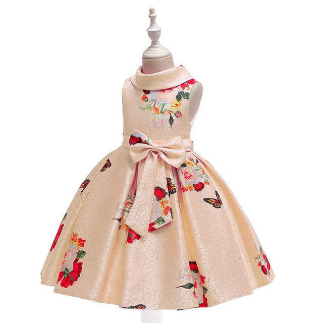 Lace Embroidery Kids Dresses