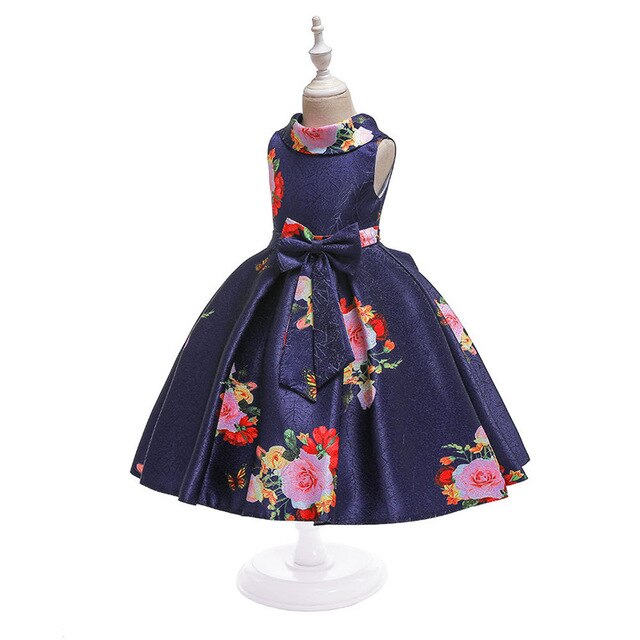 Lace Embroidery Kids Dresses