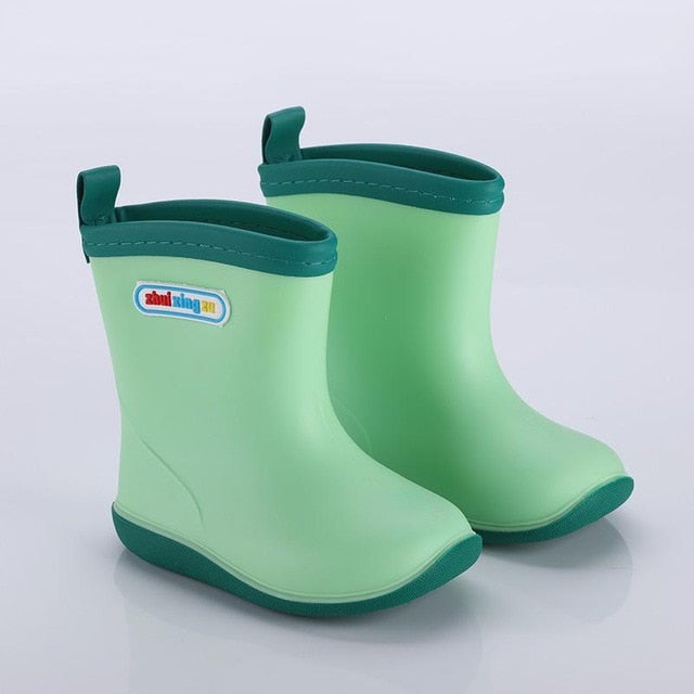 Rain Boots Kids Boys Non-slip Rubber Boots