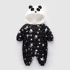 Winter Printing Star Panda Baby Rompers