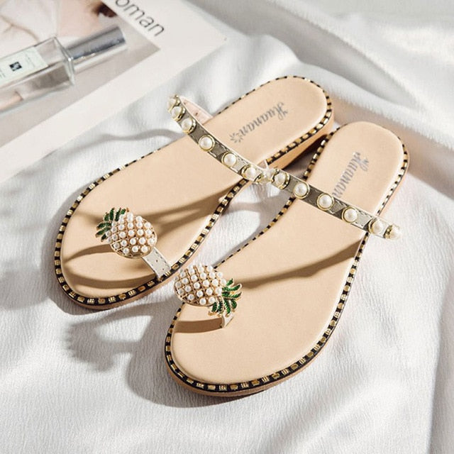 YIKUYUBO 2019 Summer Flat Sandals