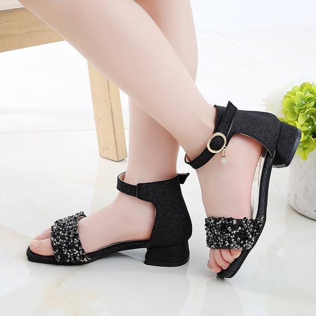 Kid Shoes High Heel Summer