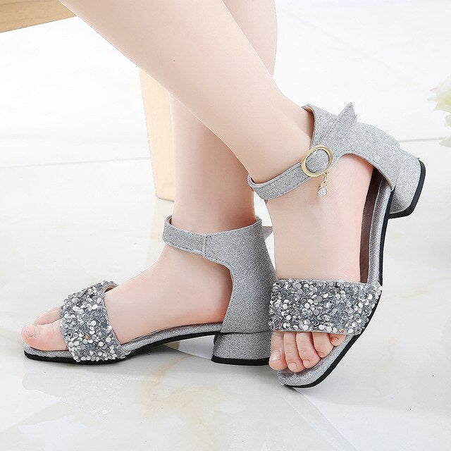 Kid Shoes High Heel Summer