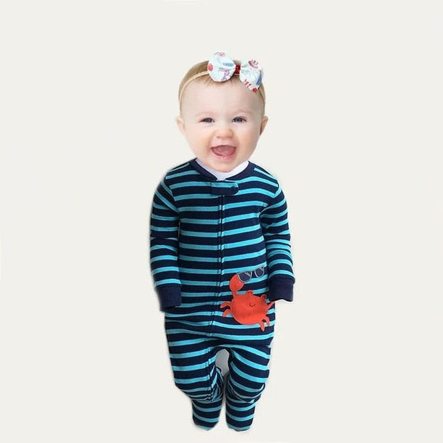 Foreign trade original boy and girl baby cotton