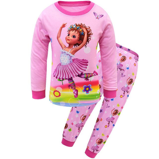 Fancy nancy Girls Princess Pajamas