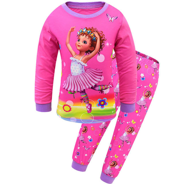 Fancy nancy Girls Princess Pajamas