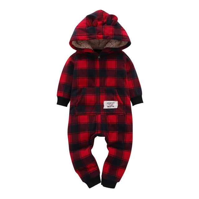 2019 Fall Winter Warm Infant Baby Rompers
