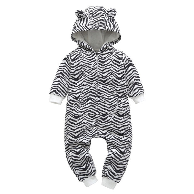 2019 Fall Winter Warm Infant Baby Rompers