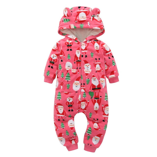 2019 Fall Winter Warm Infant Baby Rompers