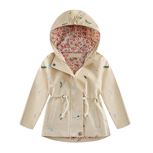 2019 New Spring Autumn Girls Windbreaker