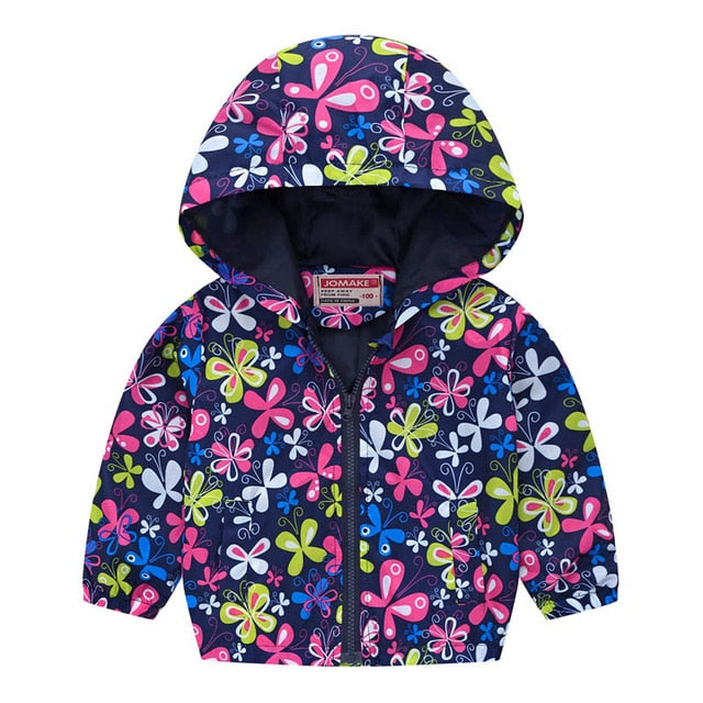 2019 New Spring Autumn Girls Windbreaker