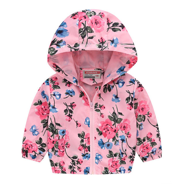 2019 New Spring Autumn Girls Windbreaker