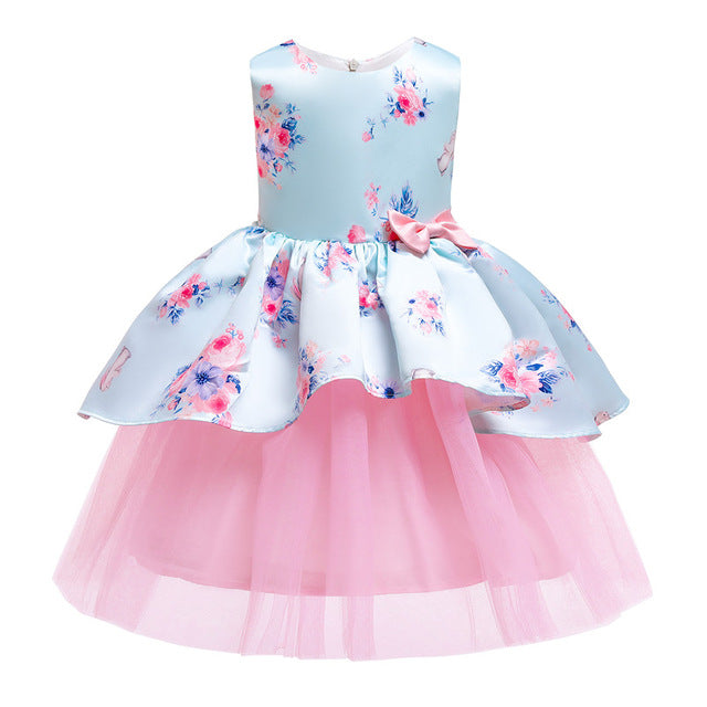 Princess Flower Baby Girl Dress