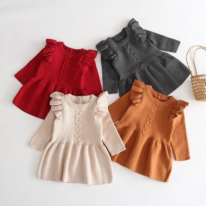 Autumn Winter Toddler Girl Dresses