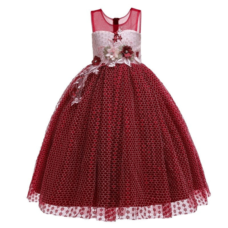Party Dress for Girls Elegant Wedding