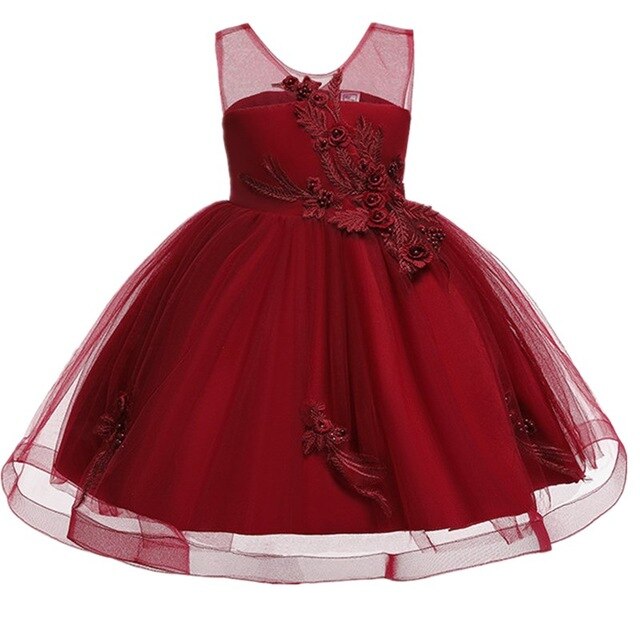 Princess Pegeant Flower Girl Dress