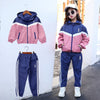 Girl new sports suit Girl sports jacket