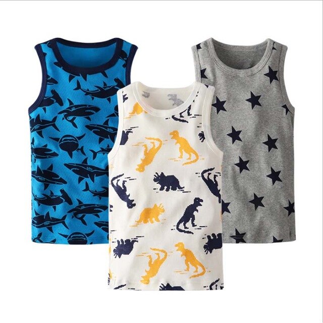 3pcs/set kids underwear girls boys Tanks