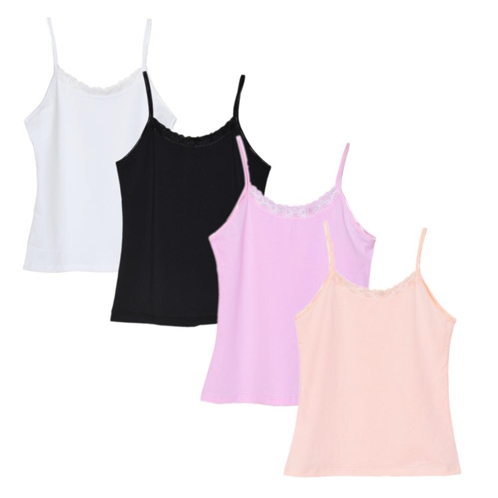 VeaRin Girls Cami Undershirts Cotton Tank Camisoles