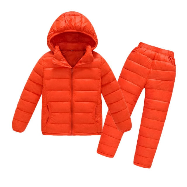 kids winter jacket sets girl winter