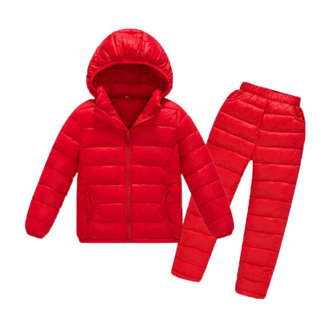 kids winter jacket sets girl winter