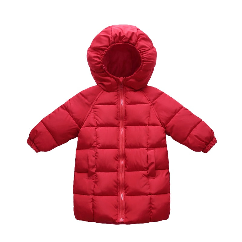 Kids Parkas child long coat outerwear