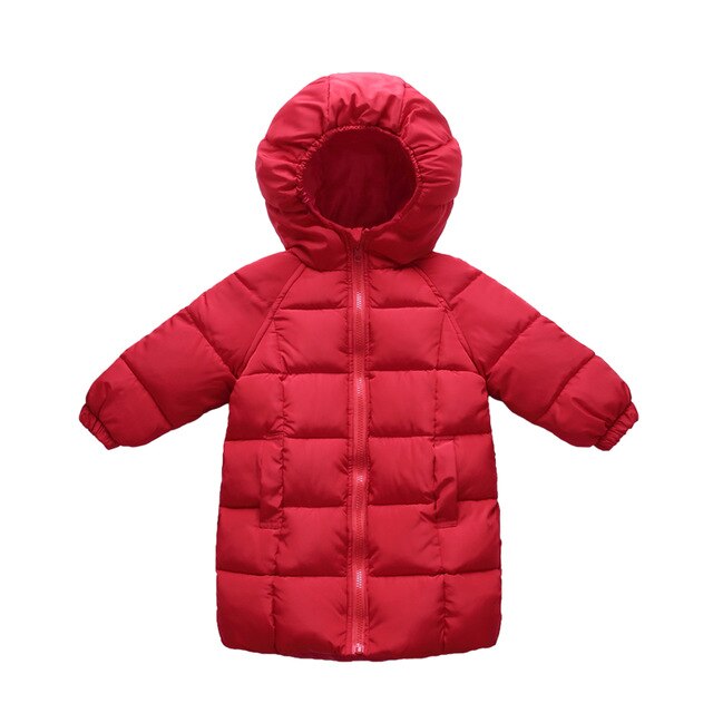 Kids Parkas child long coat outerwear